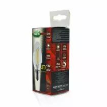 LED FIL COB FLAMME E14 4W 4000K CLR BOITE (7129)