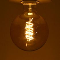 LED FIL COB GLOBE G125 E27 4W 2700K GOLDEN SPIRALE BOITE (71580)