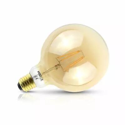 LED FIL COB GLOBE G125 E27 8W 2700K GOLDEN BOITE (7157)
