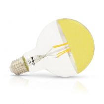 LED FIL COB GLOBE G95 E27 6W 2700K MIROIR DORE BOITE (71538)