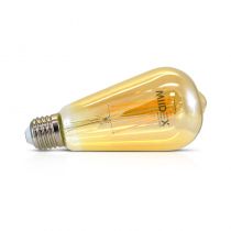 LED FIL COB ST64 E27 8W 2700K GOLDEN BOITE (7159)