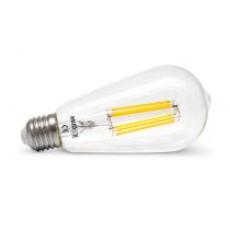 LED FIL COB ST64 E27 8W 2700KDIM BOITE (71590)