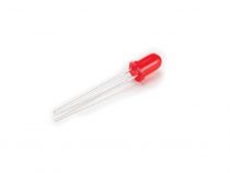 Led standard 5mm - rouge diffusant (L-7113HD)
