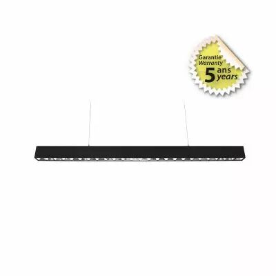LINEO REFLECTEUR LINEAIRE 1150MM 30W 4000K NOIR UGR<19 5ANS (75759)