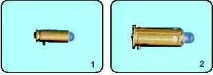 Lot de 2 lpes keeler 2,8v halo