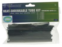 Lot de gaines thermoretractables - 40pcs-noir (K/STB)