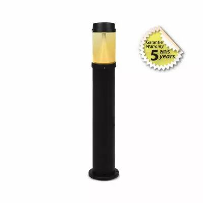 LOTUS POTELET 970MM 20W CCT 2400K/3000K/4000K ALU NOIR 5ANS (100392)