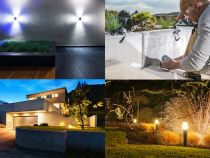 Ludeco - Sten - stand light - set (3 pcs) - 12 V - 90 lm - 1 W - blanc chaud (PL1013.161)