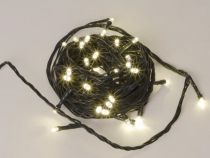 Lumière scintillante LED - 6 m - 40 lampes blanches - fil vert - modulateur - 24 V (GM-LED-6-40-24V-W)