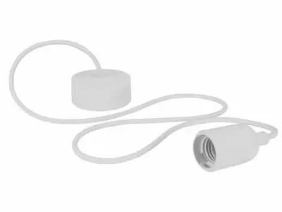 Luminaire design � suspension en cordage - blanc (LAMPH01W)