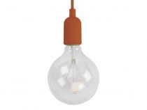 Luminaire design à suspension en cordage - brun (LAMPH01BR)