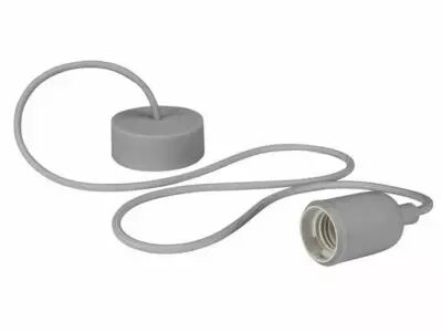 Luminaire design � suspension en cordage - gris (LAMPH01G)