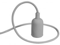 Luminaire design à suspension en cordage - gris (LAMPH01G)