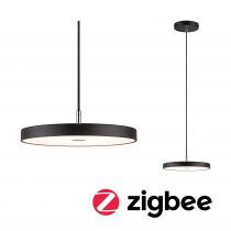 Luminaire en suspension LED Hildor Smart Home Zigbee 3.0    2700K 1000lm 17W Noir mat gradable