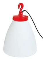 Luminaire GRUMO CONE rouge tomate (GU1015110)