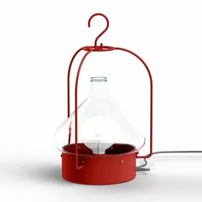 Luminaire mobile La Hutte N�2 Rouge tomate (166002110)