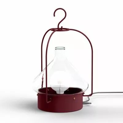 Luminaire mobile La Hutte N�2 Rouge vin (166002066)