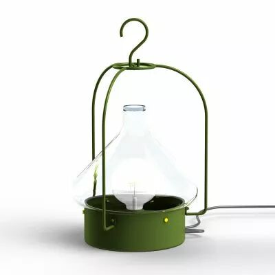 Luminaire mobile La Hutte N�2 Vert foug�re (166002109)