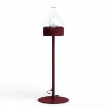 Luminaire mobile La Hutte N&deg;3 Rouge vin (166003066)