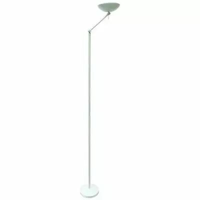 Luminaire sur Pied 35W Dimmable Blanc Mat