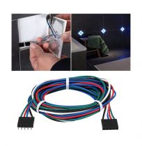 LumiTiles Cables Multi Colour 1x130cm 12V Noir plastique (78421)