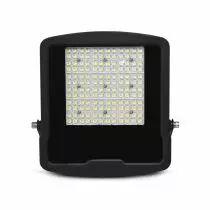 LUMOS ASYM PROJECTEUR ASYM 100W 3000K 40°x90° PLAT NOIR IP65 5ANS (100454)