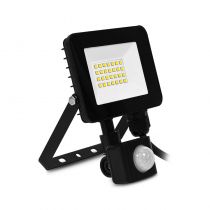 LUMOS SLIM II PROJECT 20W 4000K PLAT NOIR + DETECT IP65 (100046)