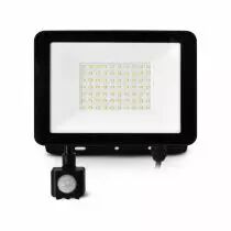 LUMOS SLIM II PROJECT 50W 6000K PLAT NOIR + DETECT IR (100102)