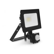 LUMOS SLIM PROJECT 10W 6000K NOIR IP65 + DETECT IR  (80300)