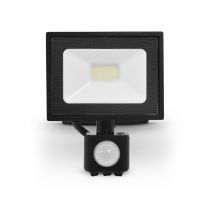LUMOS SLIM PROJECT 10W 6000K NOIR IP65 + DETECT IR  (80300)