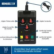 Machine &agrave; brouillard professionnelle - 600 w (HQHZ10001)