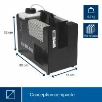 Machine &agrave; brouillard professionnelle - 600 w (HQHZ10001)