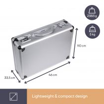 Mallette aluminium 460 x 335 x 110mm (1819-18)