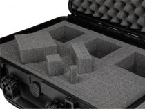 MALLETTE RIGIDE - 464 x 366 x 176 mm - AVEC MOUSSE (HC430S)