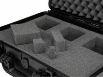MALLETTE RIGIDE - 555 x 428 x 211 mm - AVEC MOUSSE (HC505S)