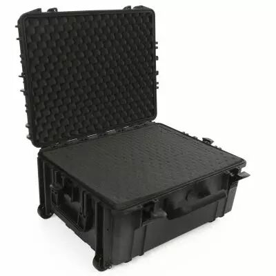 MALLETTE RIGIDE TROLLY - 604 x 473 x 283 mm - AVEC MOUSSE (HC540SH245TR)