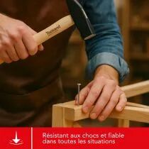MARTEAU - MANCHE EN BOIS - 300 g (WH300)