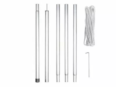 M�t pour voile solaire - 2.5m - avec hauban (GSSK1)