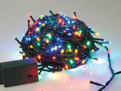 Maxilight LED - 20 m - 300 lampes multicolores - fil vert (MXL-LED-20-300-24V-MC)