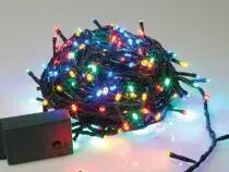 Maxilight LED - 20 m - 300 lampes multicolores - fil vert (MXL-LED-20-300-24V-MC)