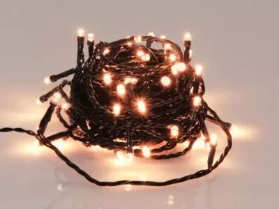 Maxilight LED - 8 m - 120 lampes blanches arizona - fil vert - 24 V (MXL-LED-8-120-24V-AW)