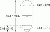 Md.gr 6x16 5v 115ma lent (018596)