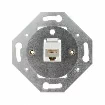 Mécanisme Prise RJ45 PC cat. 6 (1 connecteur RJ45 Cat.6 UTP) (DSR 98-00-0-00-0-0-00)