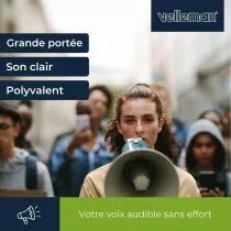 Megaphone puissant - 25w (MP25SFM)