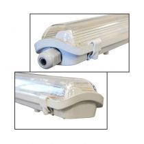 MEKONG ETANCHE TUBE LED 1200 X 1 PHASE NEUTRE MEME COTE (X10) (759001)