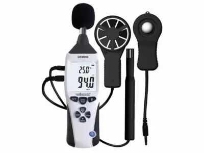 MESUREUR D\'ENVIRONNEMENT MULTIFONCTIONNEL 5 EN 1 (DEM900)