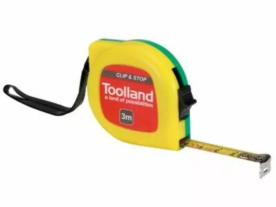 M�TRE � RUBAN - AVEC CLIP ET ARR�T - 3 m - 13 mm (WM38300)