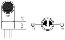 Micro electret diametre 10 mm