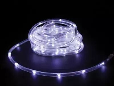 Microlight LED - 6 m - 120 LED - blanc - c�ble transparent - 12 V (MC-LED-TUBE-6-W)