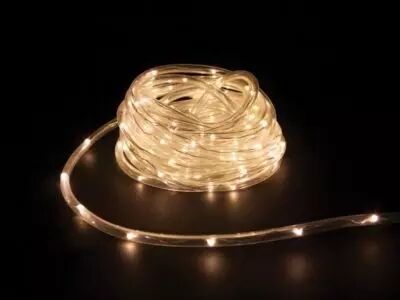 Microlight LED - 6 m - 120 LED - blanc chaud - c�ble transparent - 12 V (MC-LED-TUBE-6-UW)